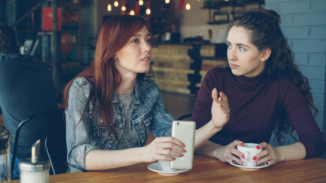woman discussing strategy